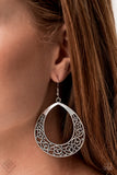 Paparazzi VINTAGE VAULT "Vineyard Venture" FASHION FIX Silver Earrings Paparazzi Jewelry