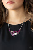 Paparazzi "Breathtaking Brilliance" Purple Necklace & Earring Set Paparazzi Jewelry