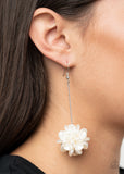 Paparazzi "Swing Big" White Earrings Paparazzi Jewelry