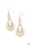 Paparazzi "Prismatic Presence" EXCLUSIVE Gold Earrings Paparazzi Jewelry