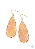 Paparazzi "Ethereal Eloquence" Gold Earrings Paparazzi Jewelry