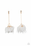 Paparazzi "Suspended In Time" Gold Post Earrings Paparazzi Jewelry