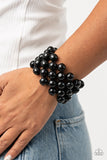 Paparazzi "Tiki Tropicana" Black Bracelet Paparazzi Jewelry