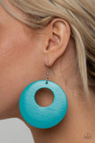 Paparazzi "Island Hop" Blue Earrings Paparazzi Jewelry