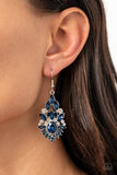 Paparazzi "Ice Castle Couture" Blue Earrings Paparazzi Jewelry