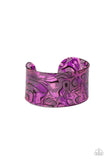 Paparazzi "Cosmic Couture" Purple Bracelet Paparazzi Jewelry