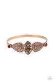 Paparazzi "Flourishing Fashion" Copper Bracelet Paparazzi Jewelry