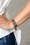 Paparazzi "Flourishing Fashion" Brass Bracelet Paparazzi Jewelry