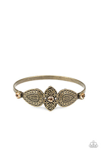 Paparazzi "Flourishing Fashion" Brass Bracelet Paparazzi Jewelry