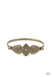 Paparazzi "Flourishing Fashion" Brass Bracelet Paparazzi Jewelry