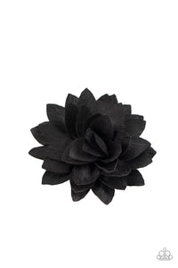 Paparazzi "Summer Is In The Air" Black Hair Clip Paparazzi Jewelry