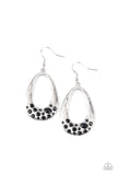 Paparazzi "Better LUXE Next Time" Black Earrings Paparazzi Jewelry