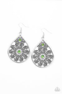 Paparazzi "Whimsy Dreams" Green Earrings Paparazzi Jewelry