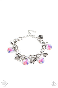 Paparazzi "Teasingly Tie Dye" FASHION FIX Multi Bracelet Paparazzi Jewelry