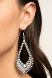 Paparazzi "Essential Minerals" White Earrings Paparazzi Jewelry