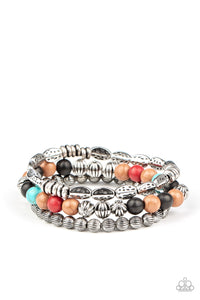 Paparazzi "Trail Mix Mecca" Multi Stone Bead Bracelet Paparazzi Jewelry