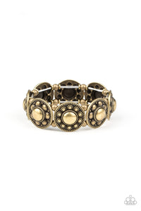 Paparazzi "Rural Fields" Brass Bracelet Paparazzi Jewelry