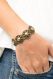 Paparazzi "Rural Fields" Brass Bracelet Paparazzi Jewelry