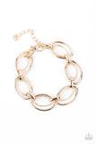 Paparazzi "Simplistic Shimmer" Gold Bracelet Paparazzi Jewelry