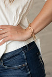 Paparazzi "Simplistic Shimmer" Gold Bracelet Paparazzi Jewelry