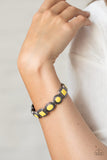 Paparazzi "Vividly Vintage" Yellow Bracelet Paparazzi Jewelry