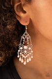 Paparazzi "Glass Slipper Glamour" Pink Earrings Paparazzi Jewelry