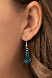 Paparazzi "Crystal Enchantment" Blue Necklace & Earring Set Paparazzi Jewelry