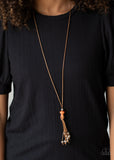 Paparazzi "Ocean Child" Orange Necklace Unisex Paparazzi Jewelry
