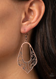 Paparazzi "Grapevine Glamour" Copper Earrings Paparazzi Jewelry