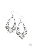 Paparazzi "Grapevine Glamour" Silver Earrings Paparazzi Jewelry