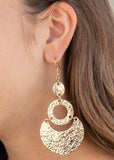 Paparazzi "Shimmer Suite" Gold Earrings Paparazzi Jewelry