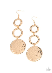 Paparazzi "Blooming Baubles" Gold Earrings Paparazzi Jewelry