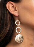 Paparazzi "Blooming Baubles" Gold Earrings Paparazzi Jewelry