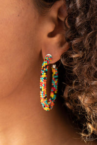 Paparazzi "Bead-My-Lips" Multi Earrings Paparazzi Jewelry