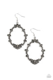 Paparazzi "Sparkly Status" Silver Earrings Paparazzi Jewelry