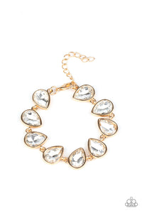 Paparazzi VINTAGE VAULT "Free Rein" Gold Bracelet Paparazzi Jewelry