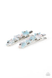 Paparazzi "Brightest Star In The Sky" Blue  Hair Clip Paparazzi Jewelry