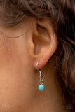 Paparazzi "Evolution" FASHION FIX Blue Necklace & Earring Set Paparazzi Jewelry