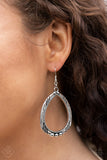 Paparazzi "Terra Topography" FASHION FIX Silver Earrings Paparazzi Jewelry