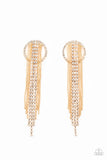 Paparazzi "Dazzle By Default" Gold Post Earrings Paparazzi Jewelry