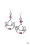 Paparazzi "Modern Day Mecca" Pink Earrings Paparazzi Jewelry