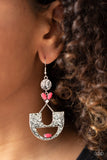 Paparazzi "Modern Day Mecca" Pink Earrings Paparazzi Jewelry