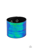 Paparazzi "Cosmo Cruise" Blue Wrap Bracelet Paparazzi Jewelry