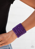 Paparazzi "Way Down In Kokomo" Purple Bracelet Paparazzi Jewelry