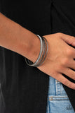 Paparazzi "Heap It On" Black Bracelet Paparazzi Jewelry