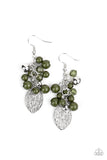 Paparazzi "Fruity Finesse" Green Earrings Paparazzi Jewelry