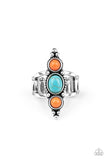 Paparazzi "Sahara Sage" Orange Ring Paparazzi Jewelry