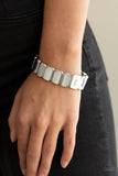 Paparazzi "Retro Effect" Silver Bracelet Paparazzi Jewelry