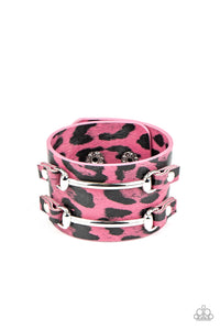 Paparazzi "Safari Scene" Pink Wrap Bracelet Paparazzi Jewelry