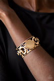 Paparazzi "Your Claws Are Showing" Gold Wrap Bracelet Paparazzi Jewelry